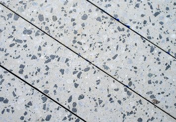 Гранитная тротуарная плитка Готика, Квадрат Granite FINO, 400x400x100, Грис Парга 2
