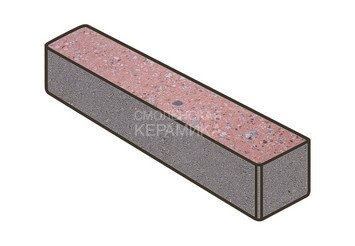 Гранитная тротуарная плитка Готика, Ригель Granite FINO, 360x80x100, Травертин 1