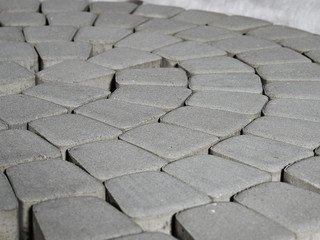 Тротуарная плитка BRAER Классико круговая, Серый