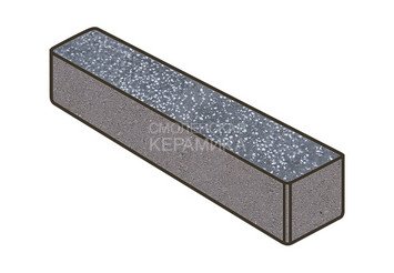 Гранитная тротуарная плитка Готика, Ригель Granite FINO, 360x80x100, Суховязкий 1
