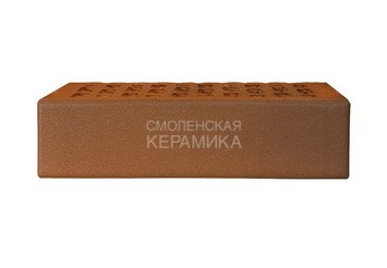 Кирпич лицевой керамический ЛСР Красный флэш ультра гладкий 1НФ 7