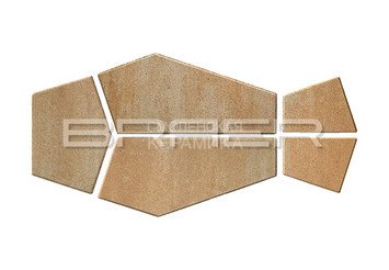 Тротуарная плитка BRAER Витраж, Color Mix Плато, 80 мм 1