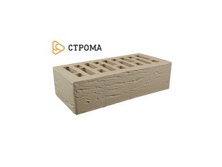 Кирпич облицовочный СТРОМА, 1,4НФ Латте рустик