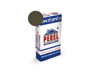 Цветная кладочная смесь Perel VL 5215 темно-серая, 52 кг