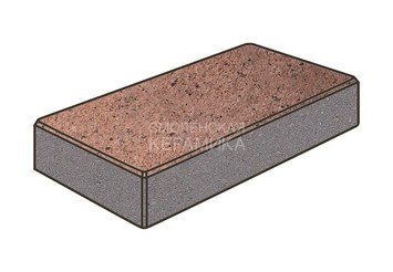 Тротуарная плитка Готика, Картано Premiun Gold, 300x150x80 мм, цвет Голд 15 1