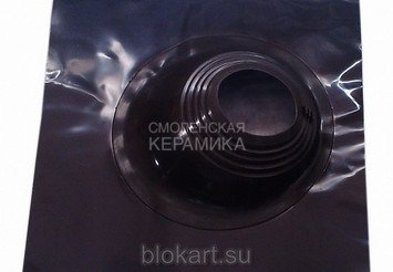 Фланец Мастер Флеш YS-011 890х890 (d 254-467) (RES-3 угл/BLACK-P) цв. черный 1