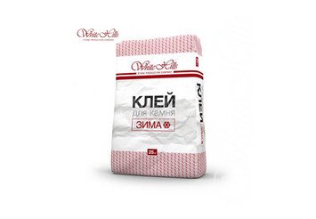 Клей для камня White-Hills «Зима», серый 25 кг 1