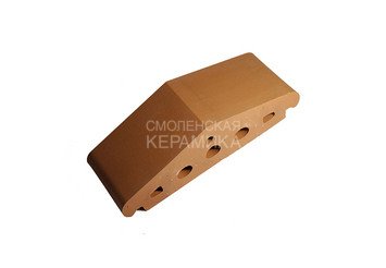 Профильный клинкерный кирпич ZG Clinker К25 красный 1