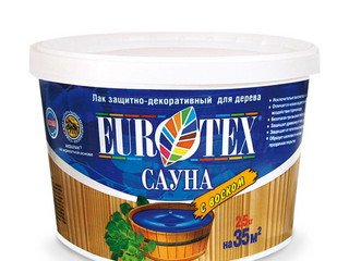 Лак Евротекс Рогнеда 2,5л сауна (13235)