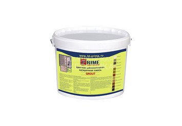Цветная затирка для швов PRIME Grout, в ведрах 6053 белая 1