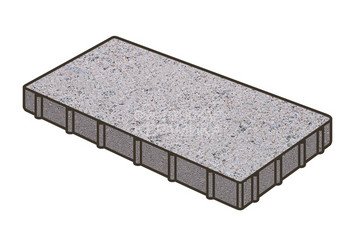 Тротуарная плитка Готика, Плита Premium Gold, 600x400x80 мм, цвет Голд 1 1