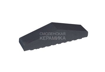 Профильный кирпич полнотелый King Klinker 310/250x65x78 полярная ночь (08) 1