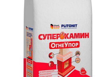 Плитонит СуперКамин Огнеупор - 4, (4кг) 1