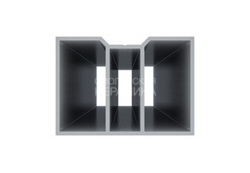 Алюминиевая лага HILST 35x25x4000 мм 2