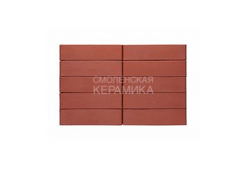 Кирпич лицевой керамический ЖКЗ Терракот Гладкий 0,7НФ 1