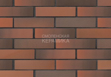 Кирпич лицевой керамический ЛСР Красный флэш гладкий, 1НФ 2
