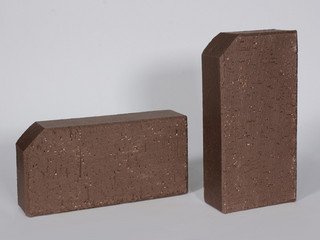 Брусчатка коричневая ЛСР «Мюнхен» бордюр 0,51NF