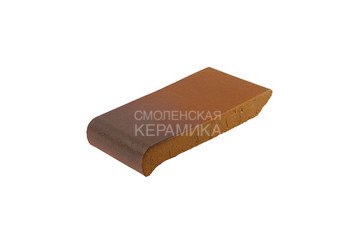 Подоконник клинкерный ZG Clinker ОК18 каштановый 1
