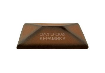 Колпак для забора ZG Clinker клинкерный СP каштановый 1