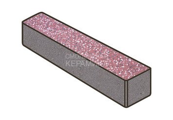 Гранитная тротуарная плитка Готика, Ригель Granite FINO, 360x80x100, Емельяновский 1