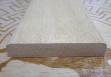 Нащельник абаши светлый 12х45х1,8м 1