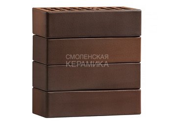 Кирпич лицевой керамический VOLGABRICK 1НФ Амур М200 гладкий 1