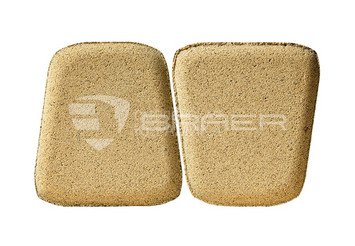 Тротуарная плитка BRAER Классико круговая, Песочный 2