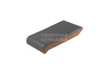 Подоконник клинкерный ZG Clinker ОК18 графит 1