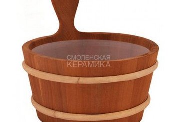 Ушат SAWO с пластиковой вставкой 4л 340-D 1