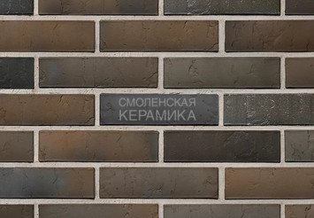 Кирпич с утолщенной стенкой BRAER MAX Нуар, терра, 1 НФ 1