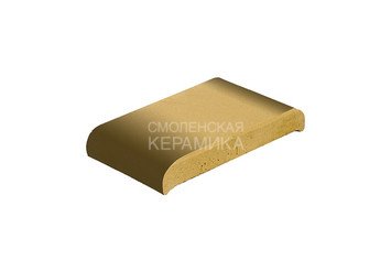 Парапетная клинкерная плитка ZG Clinker КР20 желтый тушевой 1