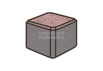 Гранитная тротуарная плитка Готика, Куб Granite FINO, 100x100x100, Ладожский 1