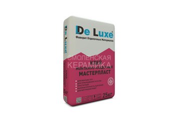Монтажно-кладочный клей De Luxe МАСТЕРПЛАСТ, 25 кг 1
