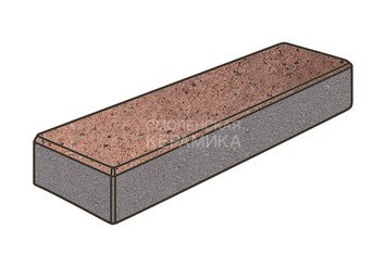 Тротуарная плитка Готика, Паркет Premiun Gold, 300x100x60 мм, цвет Голд 15 1