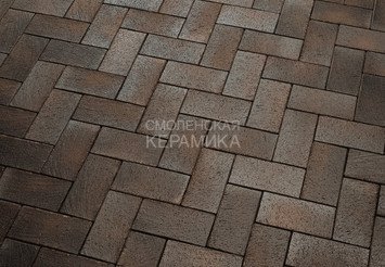 Клинкерная брусчатка Feldhaus Klinker umbra ferrum P609KDF 200x100x52 1