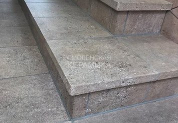 Ступень прямоугольная угловая Loftstufe Stroeher 9441(962) grey 1