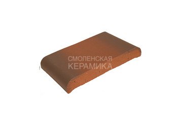 Парапетная клинкерная плитка ZG Clinker КР30 каштановый 1