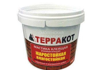 Мастика универсальная Терракот , 20кг 1