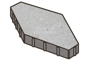 Тротуарная плитка Готика, Зарядье Premium Gold, 600x400x100 мм, цвет Голд 22 кристалл 1