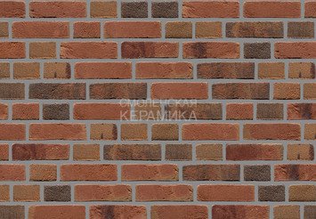 Кирпич ручной формовки Wesretwaelder Klinker Nr. 63 Selbourne Multi Red StockBS 1