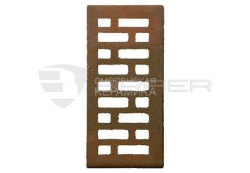 Кирпич с утолщенной стенкой BRAER MAX, кора дуба, 1 НФ 6