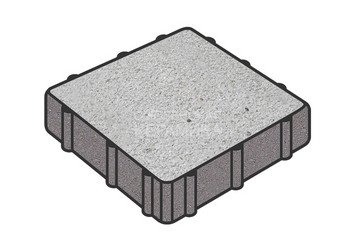 Тротуарная плитка Готика, Квадрат Premium Gold, 300x300x40 мм, цвет Голд 22 Кристалл 1