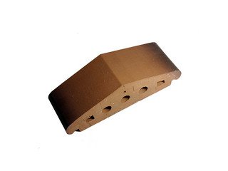 Профильный клинкерный кирпич ZG Clinker К25 каштановый