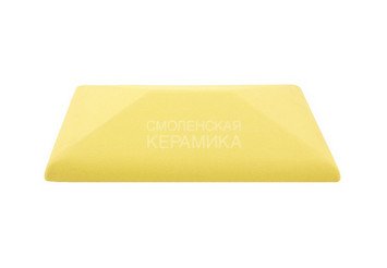 Колпак для забора ZG Clinker клинкерный СP желтый 1