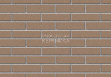 Кирпич облицовочный полнотелый BARRUM Молочный шоколад, гладкий 1НФ 2