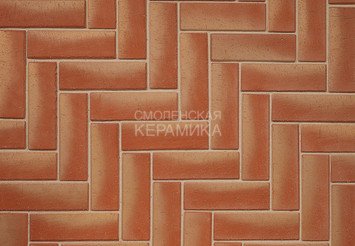 Клинкер тротуарный ЛСР ангобированный «КАННЫ» Золото Лонг 2