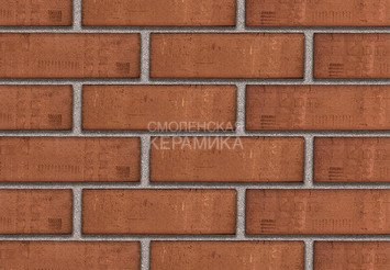 Плитка клинкерная ЛСР Калиосто Фасад (с пазами) 1
