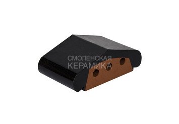 Профильный клинкерный кирпич ZG Clinker К12 темно-коричневый 1