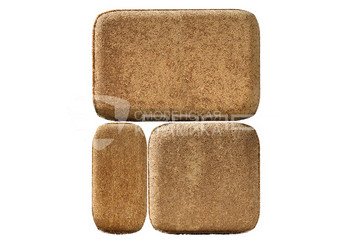Тротуарная плитка BRAER Классико, Color Mix Миндаль 3