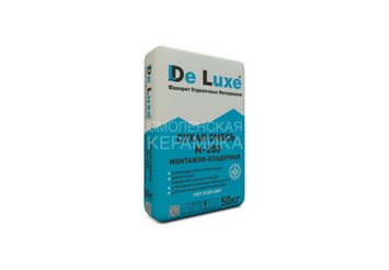 Сухая смесь монтажно-кладочная De Luxe М-200, 50 кг 1